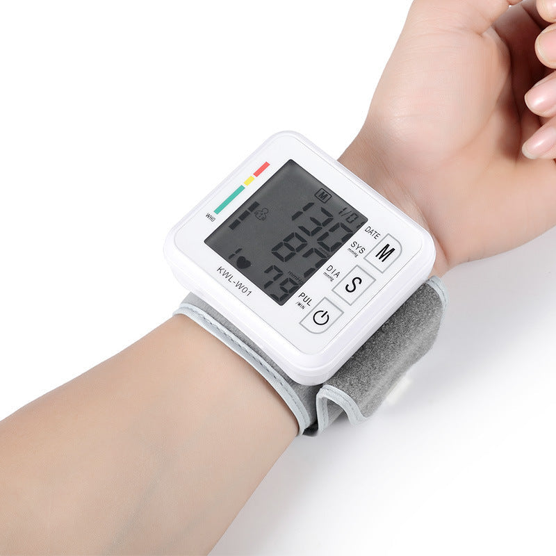 💓 Digital Blood Pressure Monitor – Wrist Cuff | Auto Measurement with LCD Display & Memory Recall My Store